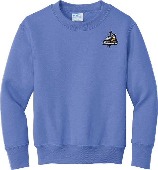 Mon Valley Thunder Youth Core Fleece Crewneck Sweatshirt