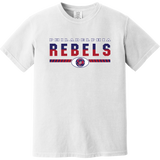 Philadelphia Rebels Heavyweight Ring Spun Tee