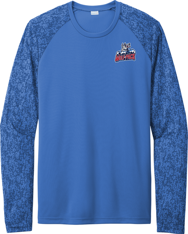 Hartford Jr. Wolfpack Long Sleeve Digi Camo Tee