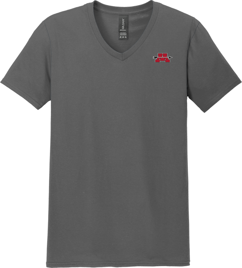 Mercer Arrows Softstyle V-Neck T-Shirt