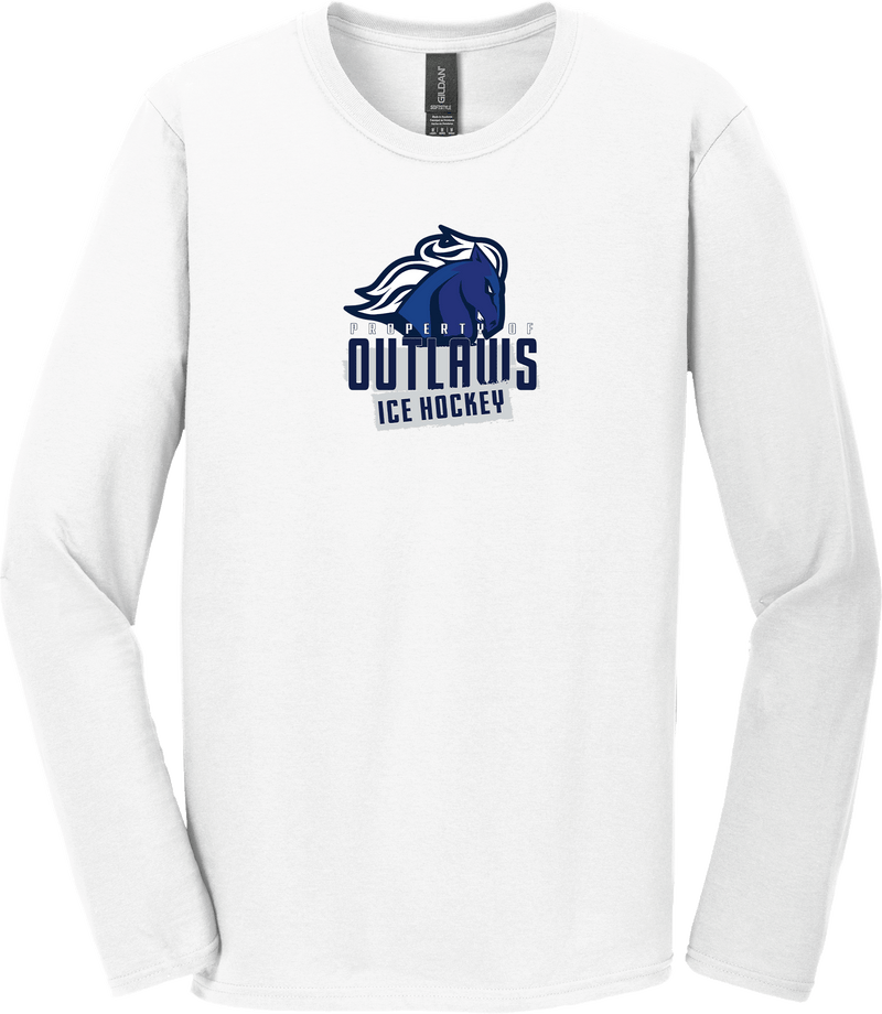 Brandywine Outlaws Softstyle Long Sleeve T-Shirt