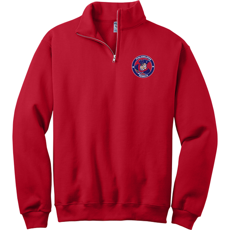 Philadelphia Rebels NuBlend 1/4-Zip Cadet Collar Sweatshirt