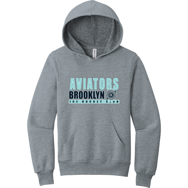 Brooklyn Aviators Youth Sponge Fleece Pullover Hoodie