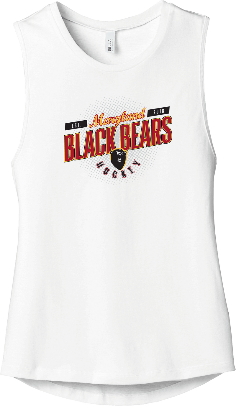 Maryland Black Bears Womens Jersey Muscle Tank