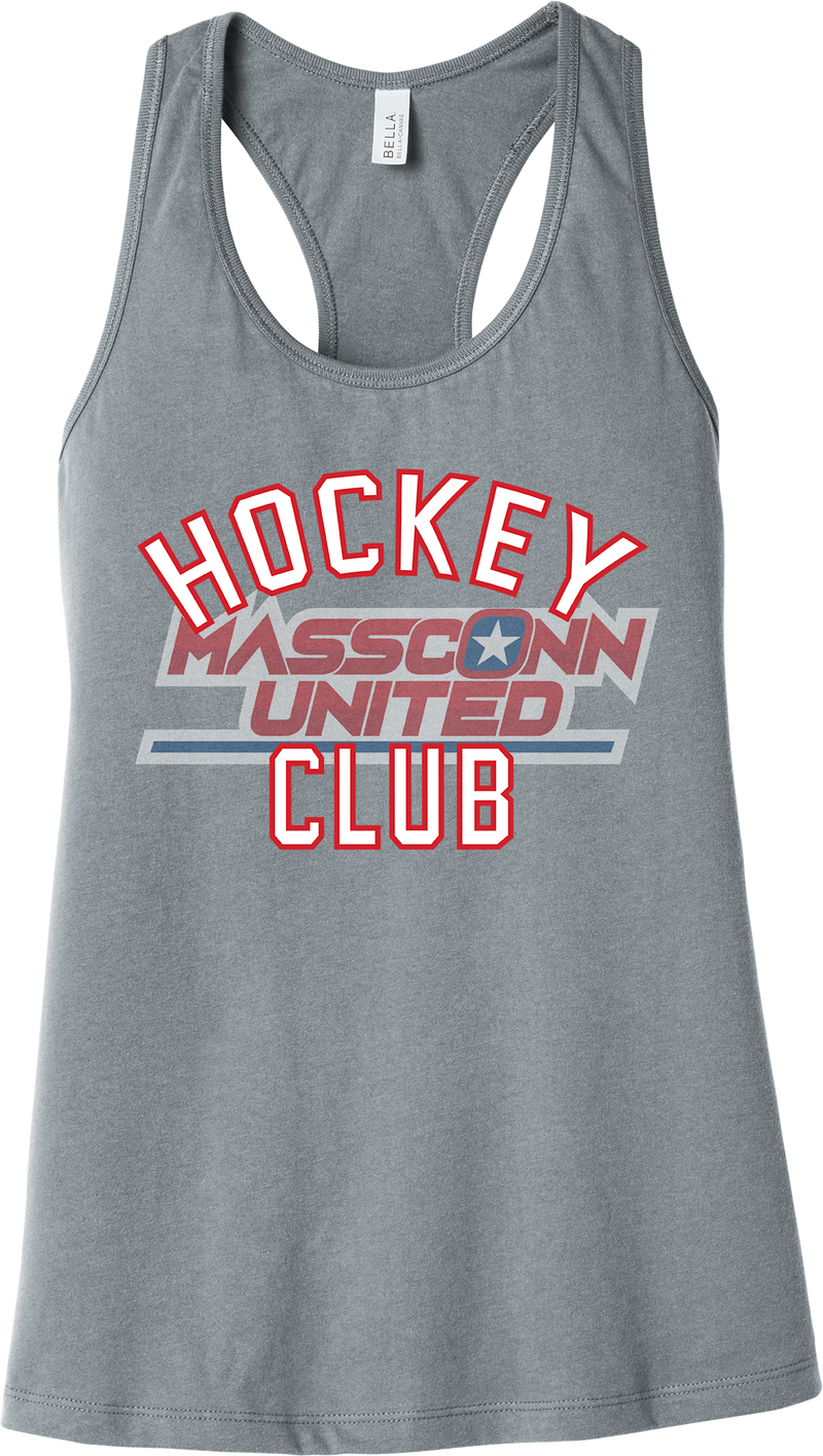 Mass Conn United Womens Jersey Racerback Tank