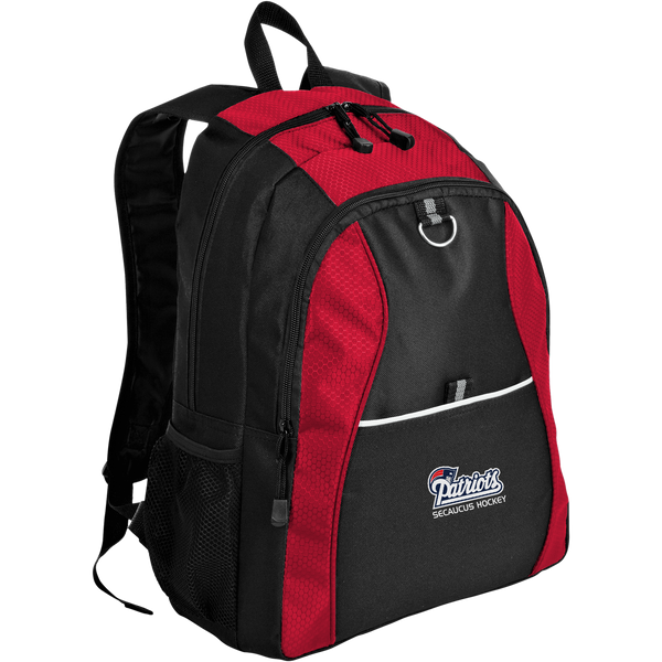 Secaucus Patriots Contrast Honeycomb Backpack