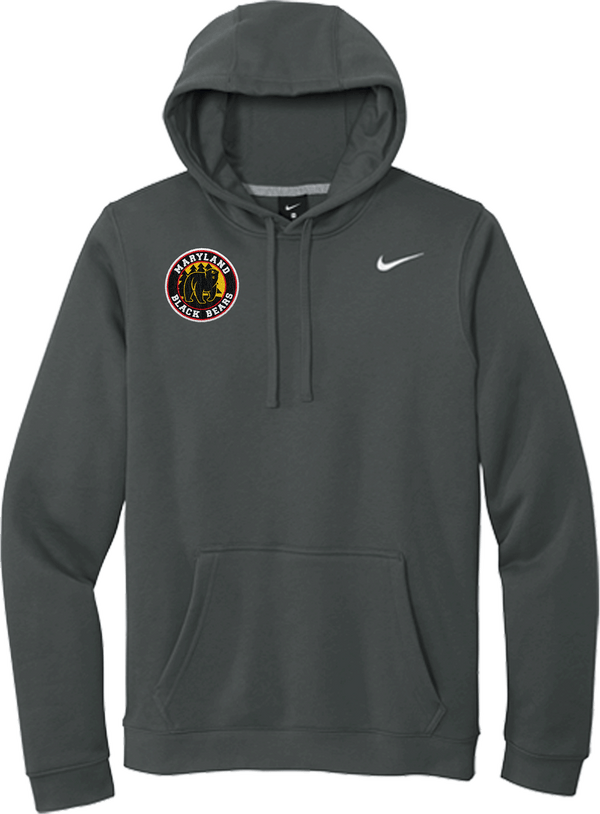 Maryland Black Bears Nike Club Fleece Pullover Hoodie