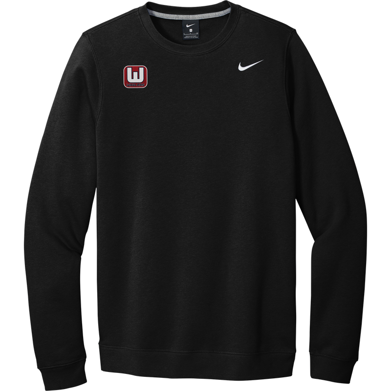 CT Whalers Tier 1 Nike Club Fleece Crew