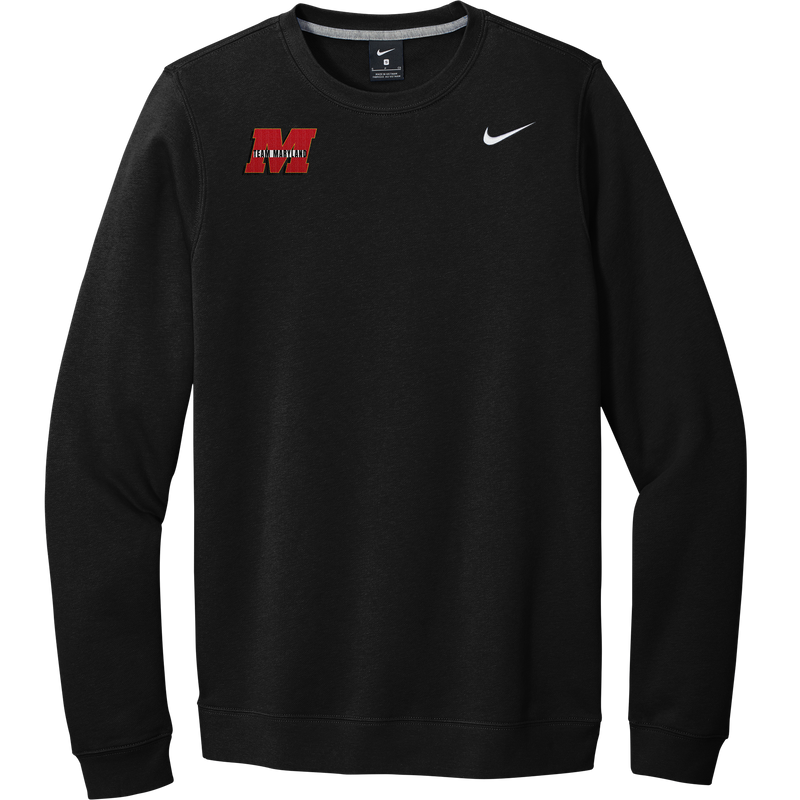 Team Maryland Nike Club Fleece Crew