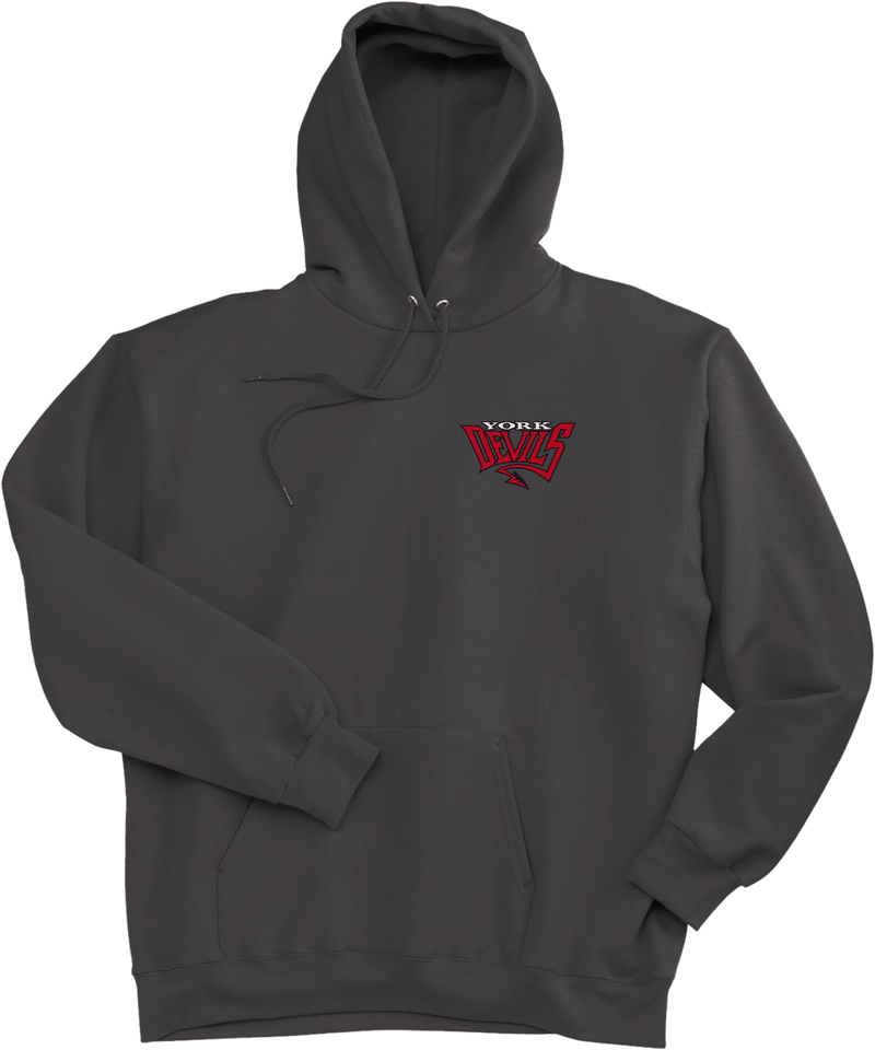 York Devils Ultimate Cotton - Pullover Hooded Sweatshirt