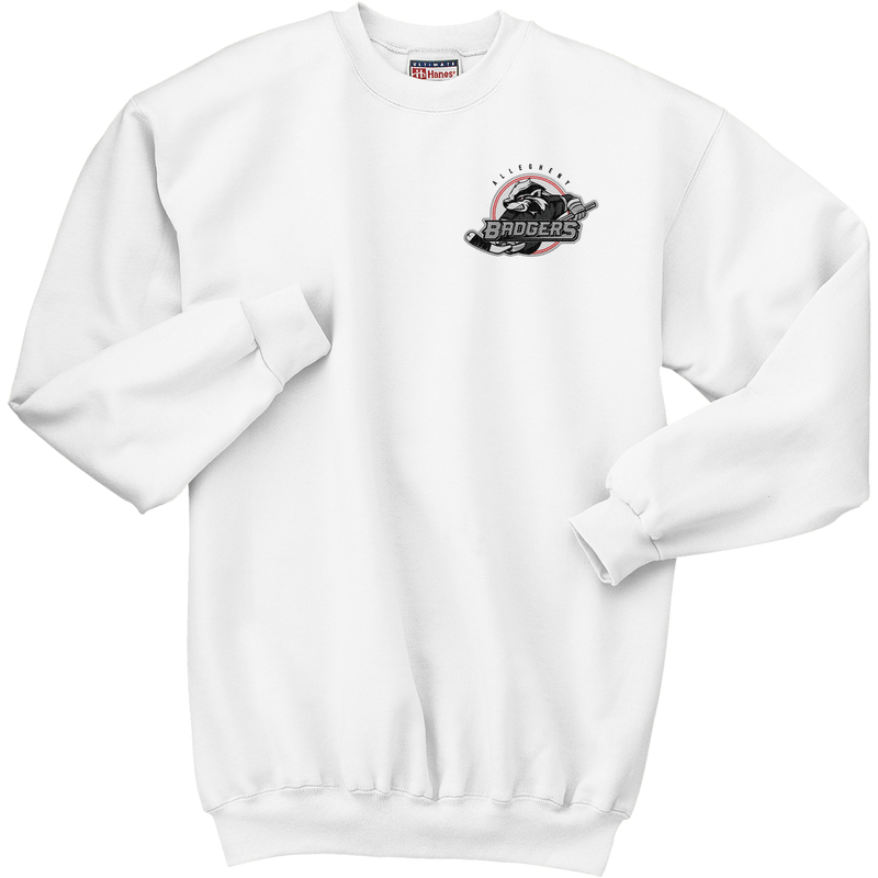 Allegheny Badgers Ultimate Cotton - Crewneck Sweatshirt