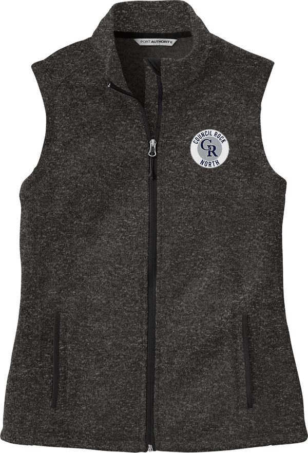 Council Rock North Ladies Sweater Fleece Vest