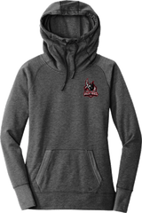 NJ Valkyries New Era Ladies Tri-Blend Fleece Pullover Hoodie