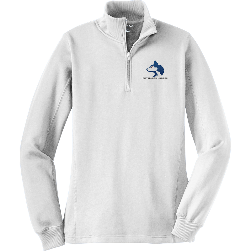 Pittsburgh Huskies Ladies 1/4-Zip Sweatshirt