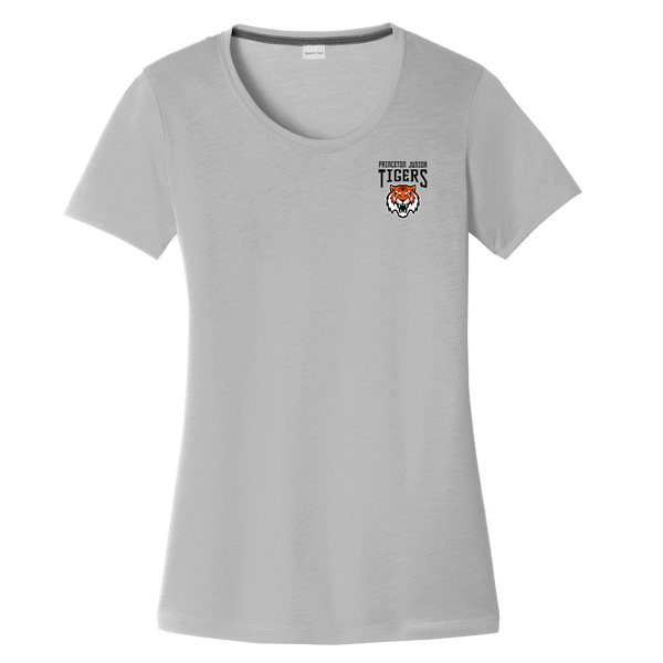 Princeton Jr. Tigers Ladies PosiCharge Competitor Cotton Touch Scoop Neck Tee