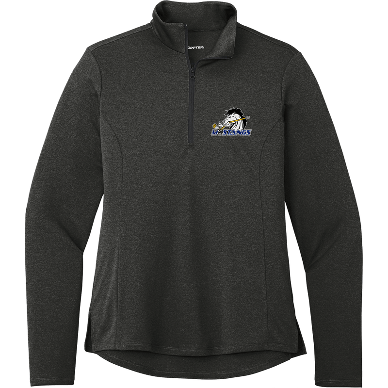 Mid-State Mustangs Ladies Endeavor 1/2-Zip Pullover