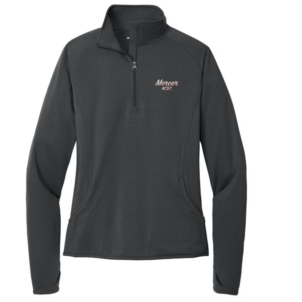 Mercer NCDC Ladies Sport-Wick Stretch 1/4-Zip Pullover