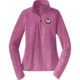 CT Whalers Tier 1 Ladies Sport-Wick Stretch 1/4-Zip Pullover