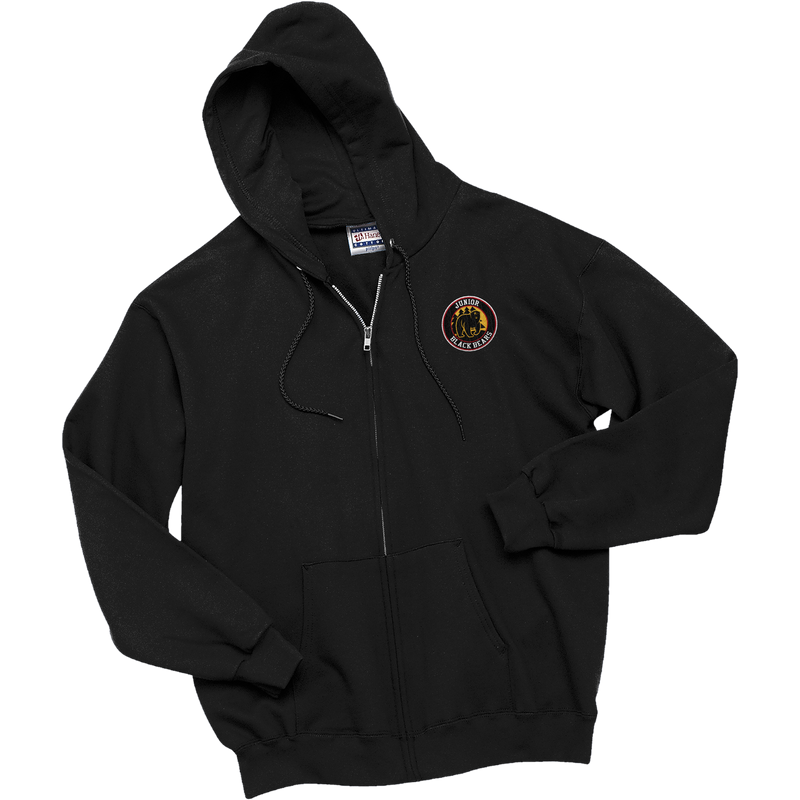 MD Jr. Black Bears Ultimate Cotton - Full-Zip Hooded Sweatshirt