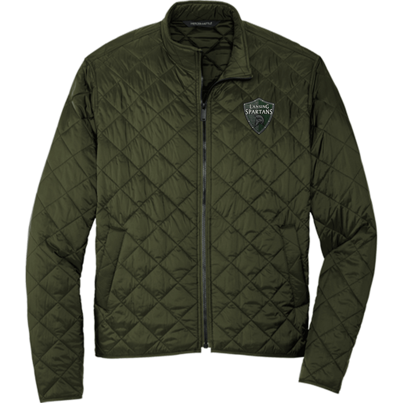 Lansing Spartans Mercer+Mettle Quilted Full-Zip Jacket