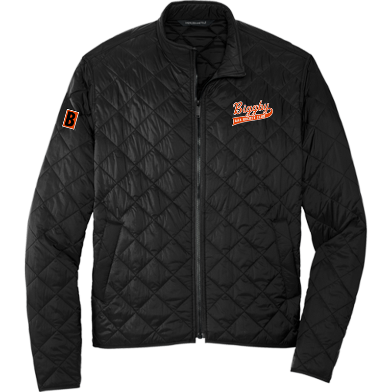 Biggby Coffee AAA Mercer+Mettle Quilted Full-Zip Jacket