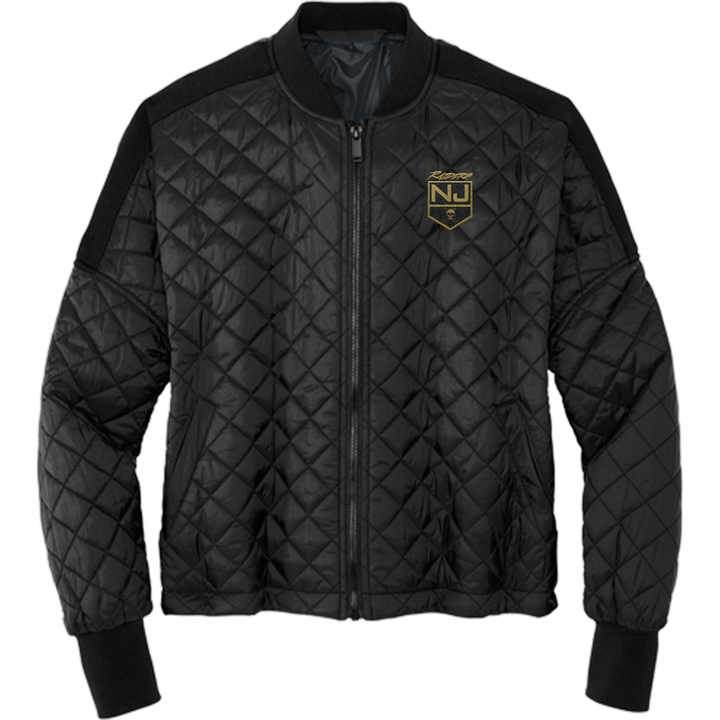 NJ Raiders Mercer+Mettle Womens Boxy Quilted Jacket