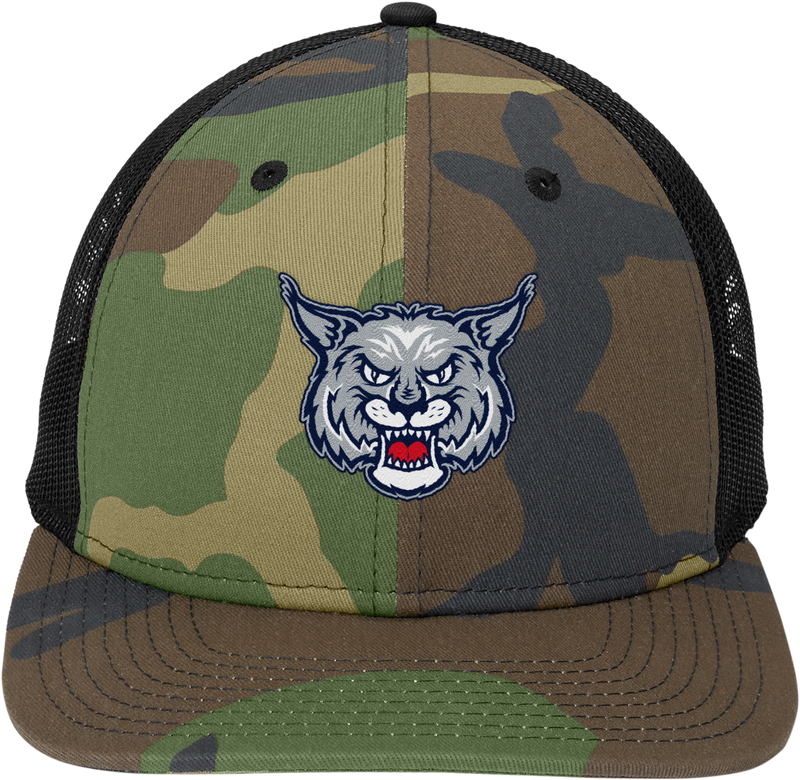 CT Bobcats New Era Snapback Low Profile Trucker Cap