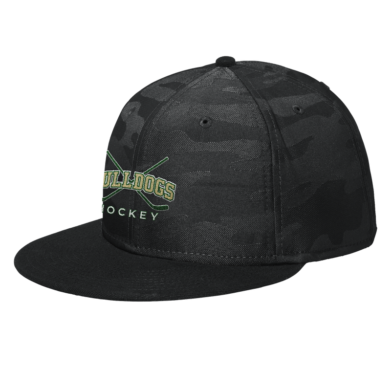 HVM Bulldogs New Era Camo Flat Bill Snapback Cap