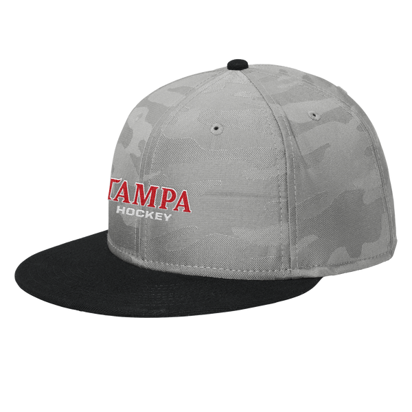 University of Tampa New Era Camo Flat Bill Snapback Cap