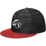 Allegheny Badgers New Era Camo Flat Bill Snapback Cap