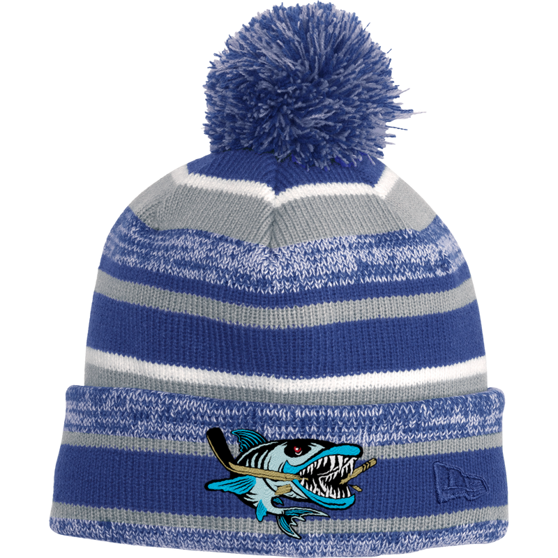 Boca Barracudas New Era Sideline Beanie