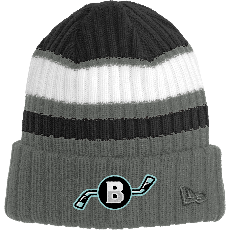 Brooklyn Aviators New Era Ribbed Tailgate Beanie