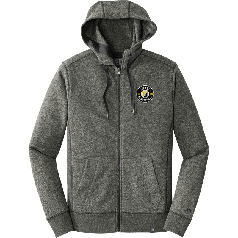 Upland Basketball New Era French Terry Full-Zip Hoodie