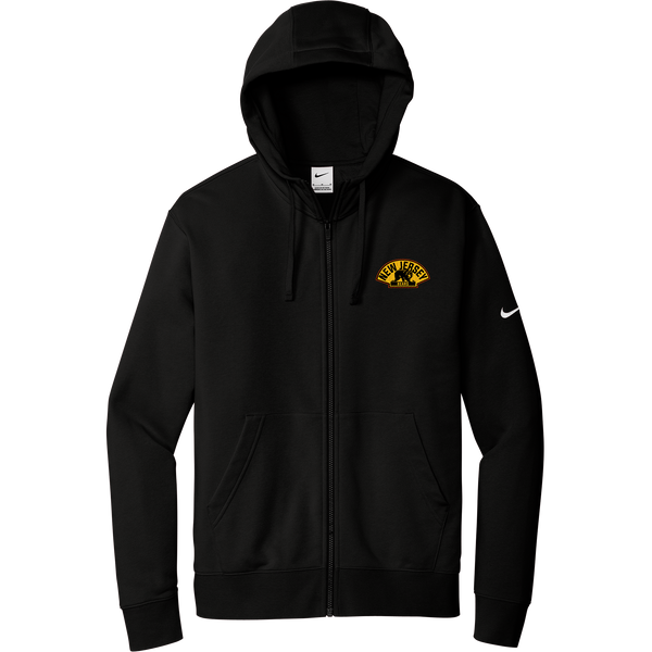 NJ Bears Nike Club Fleece Sleeve Swoosh Full-Zip Hoodie