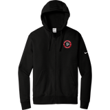 South Pittsburgh Rebellion Nike Club Fleece Sleeve Swoosh Full-Zip Hoodie