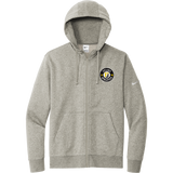 Upland Country Day School Nike Club Fleece Sleeve Swoosh Full-Zip Hoodie