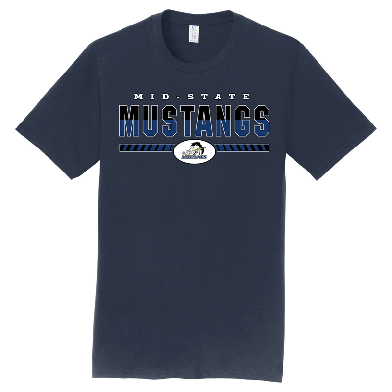 Mid-State Mustangs Adult Fan Favorite Tee