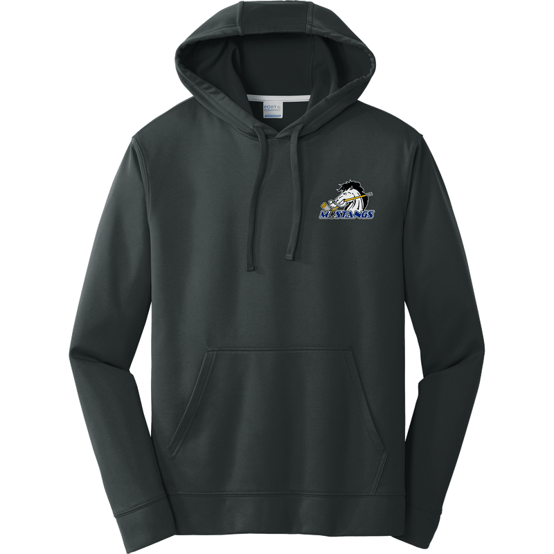 Mid-State Mustangs Performance Fleece Pullover Hooded Sweatshirt