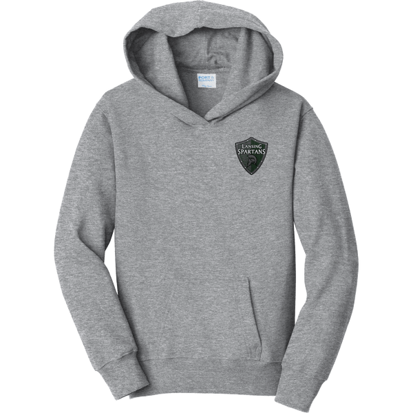 Lansing Spartans Youth Fan Favorite Fleece Pullover Hooded Sweatshirt