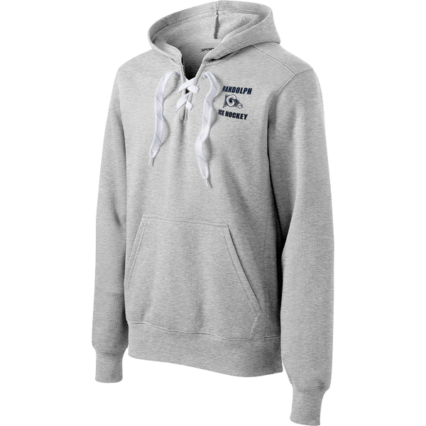 Randolph Recreation Lace Up Pullover Hooded Sweatshirt