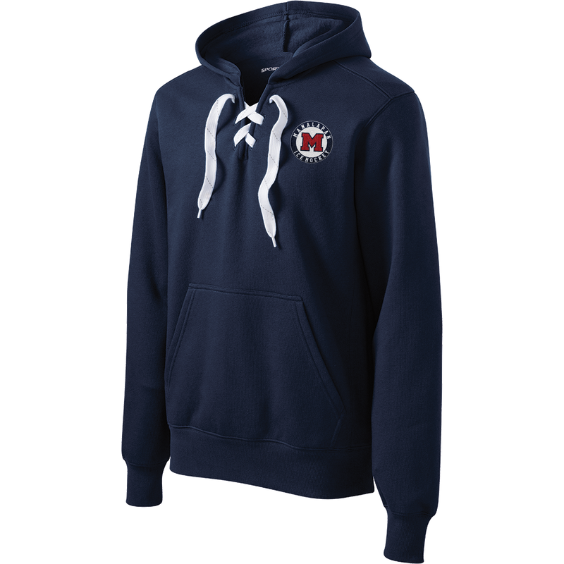 Manalapan Hockey Lace Up Pullover Hooded Sweatshirt