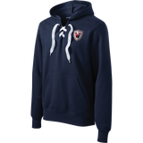 Wall Hockey Lace Up Pullover Hooded Sweatshirt