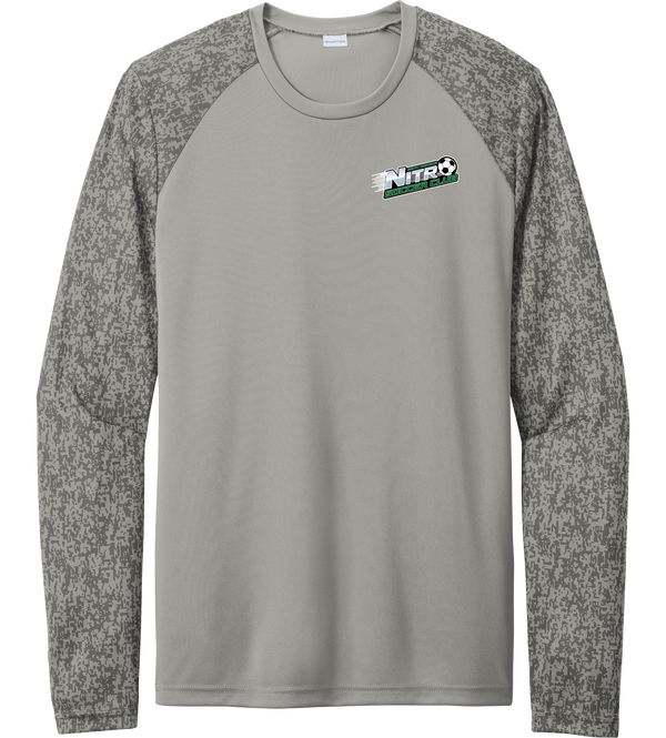 Nitro Soccer Long Sleeve Digi Camo Tee