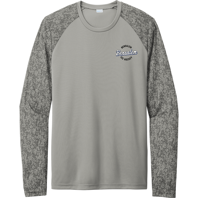 Bensalem Long Sleeve Digi Camo Tee