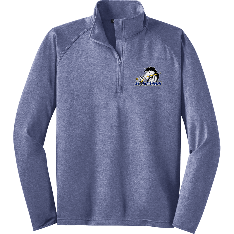 Mid-State Mustangs Sport-Wick Stretch 1/4-Zip Pullover