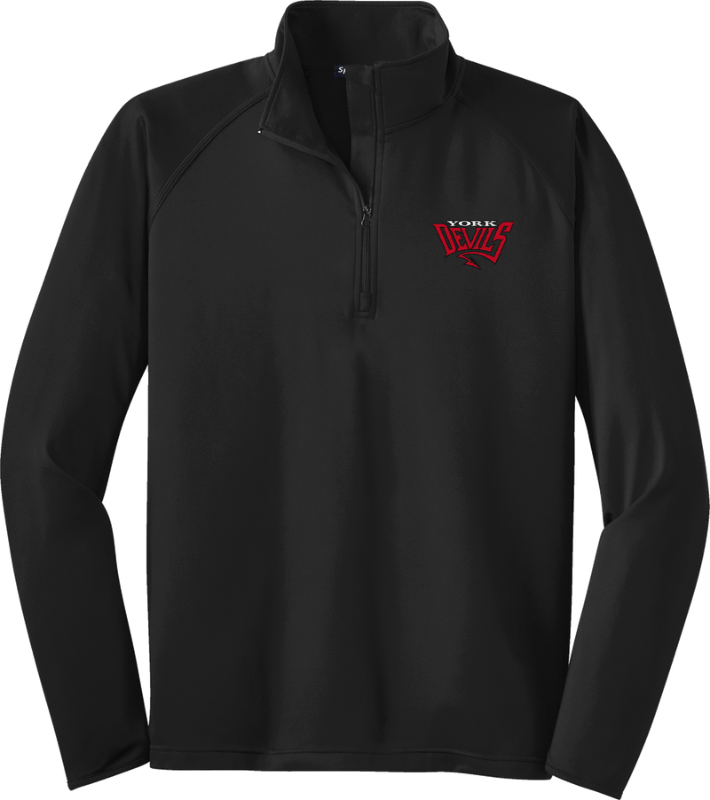 York Devils Sport-Wick Stretch 1/4-Zip Pullover