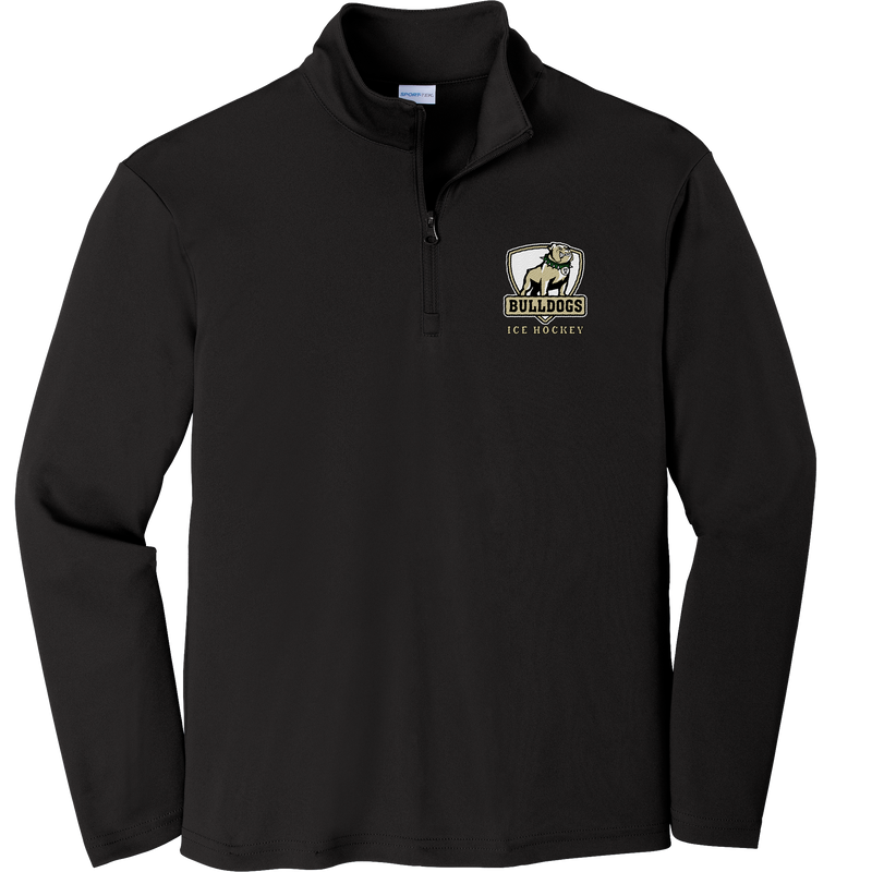 HVM Bulldogs Youth PosiCharge Competitor 1/4-Zip Pullover