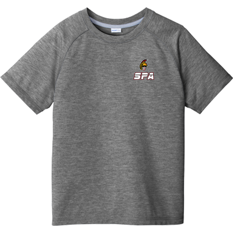 Seacoast Spartans Youth PosiCharge Tri-Blend Wicking Raglan Tee