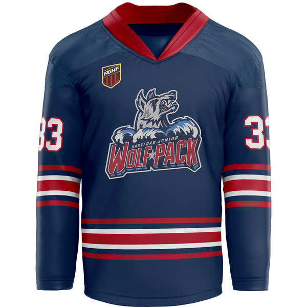 AGHF Hartford Jr. Wolfpack Adult Goalie Hybrid Jersey