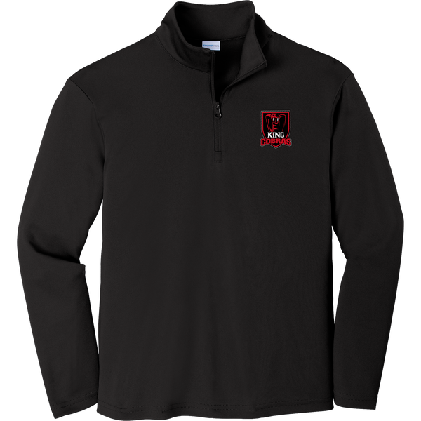 King Cobras Youth PosiCharge Competitor 1/4-Zip Pullover